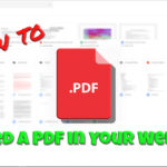 How to Embed PDF