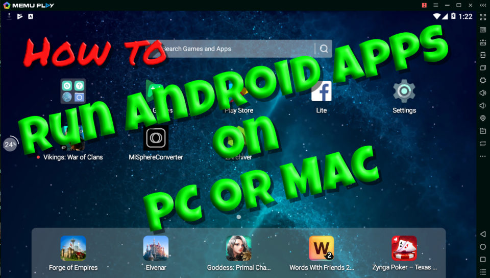 How to Run Android Apps on a PC or Mac