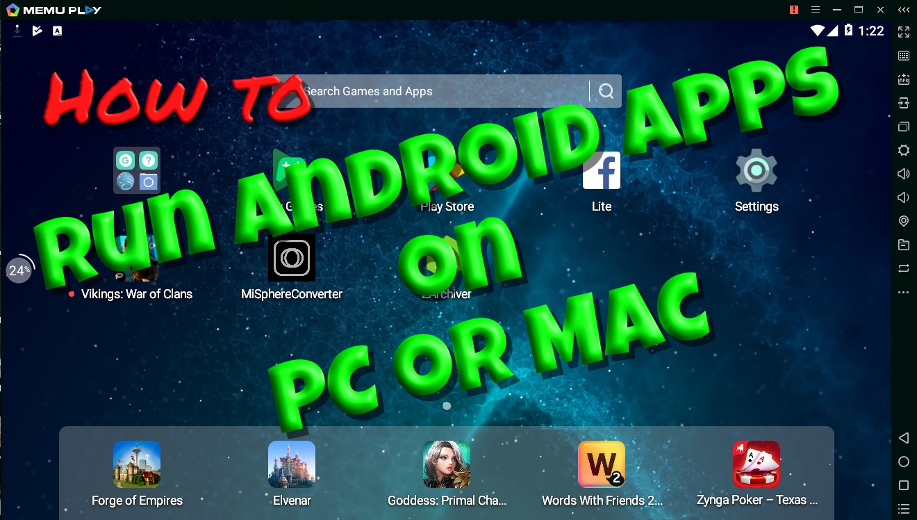 How to Run Android Apps on a PC or Mac