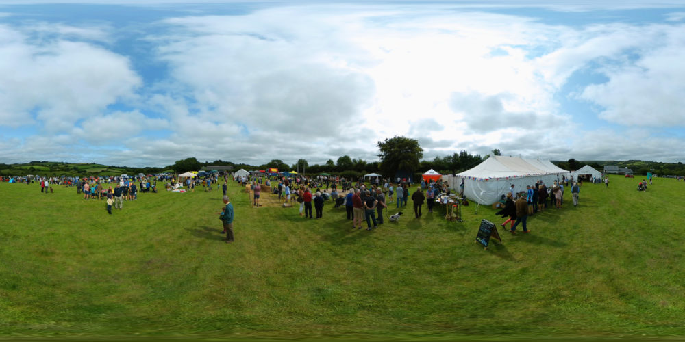 Scoriton Country Show & Sports, Dartmoor 360 Panoramic