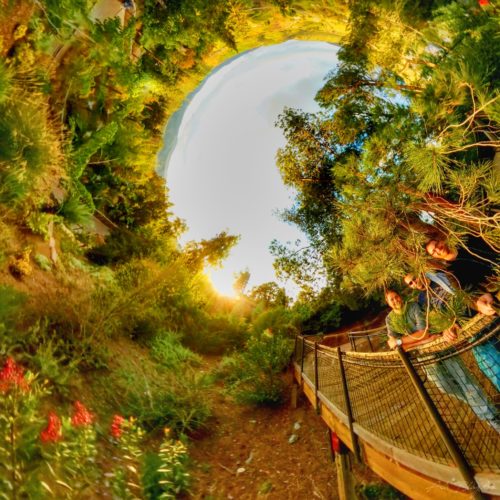 San Diego Park, San Diego, USA Inverted Planet