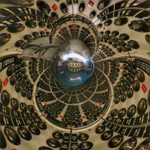 USS Midway, San Diego, USA Inverted Planet