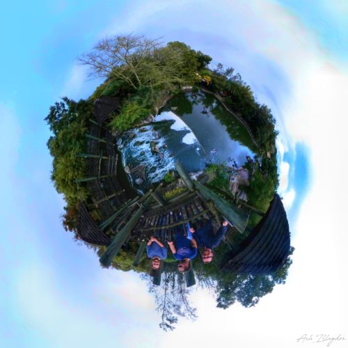 Safari Park, San Diego USA Tiny Planet