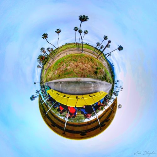 Safari Park, San Diego USA Tiny Planet