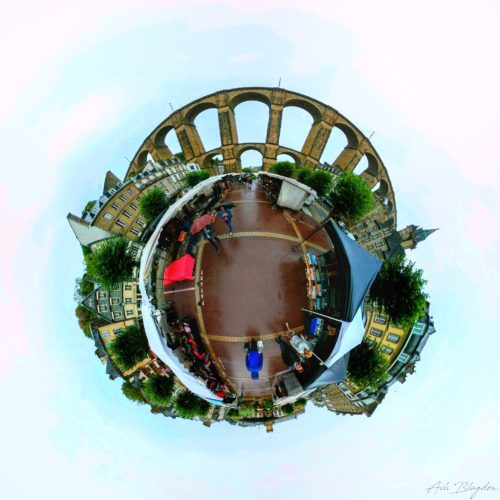 Morlaix, France Tiny Planet