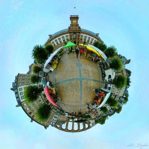 Morlaix, France Tiny Planet
