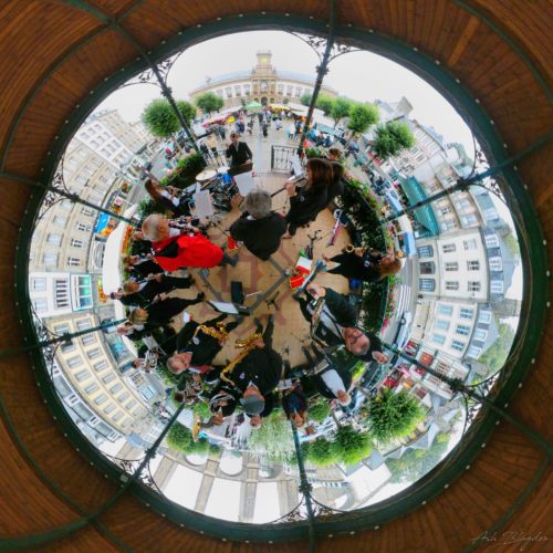 Morlaix, France Tiny Planet