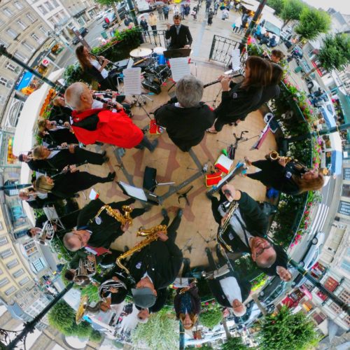 Morlaix, France Tiny Planet