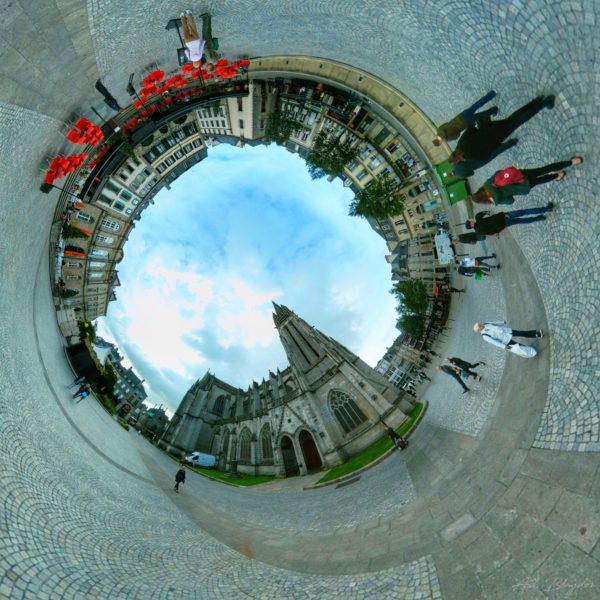 Quimper, France Inverted Planet Quimper, France Inverted Planet