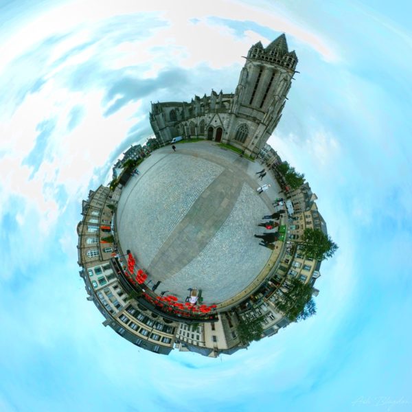 Quimper, France Tiny Planet Quimper, France Tiny Planet