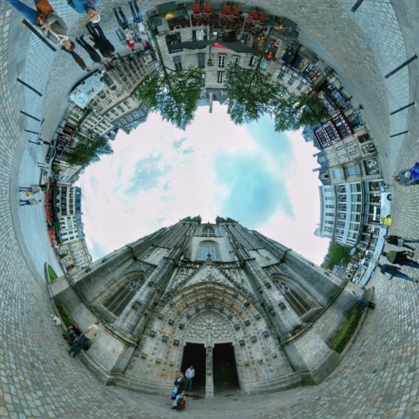 Quimper, France Inverted Planet Quimper, France Inverted Planet