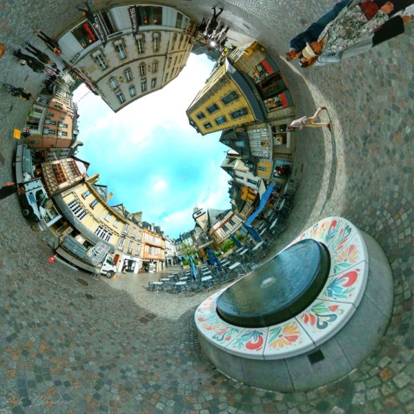 Quimper, France Inverted Planet Quimper, France Inverted Planet