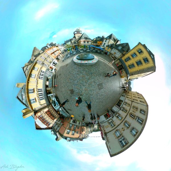Quimper, France Tiny Planet Quimper, France Tiny Planet
