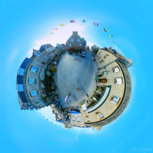 Roscoff, France Tiny Planet