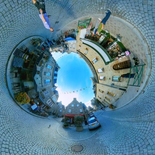 Roscoff, France Inverted Planet
