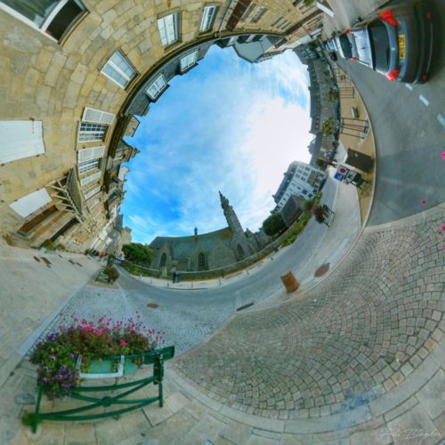 Roscoff, France Inverted Planet