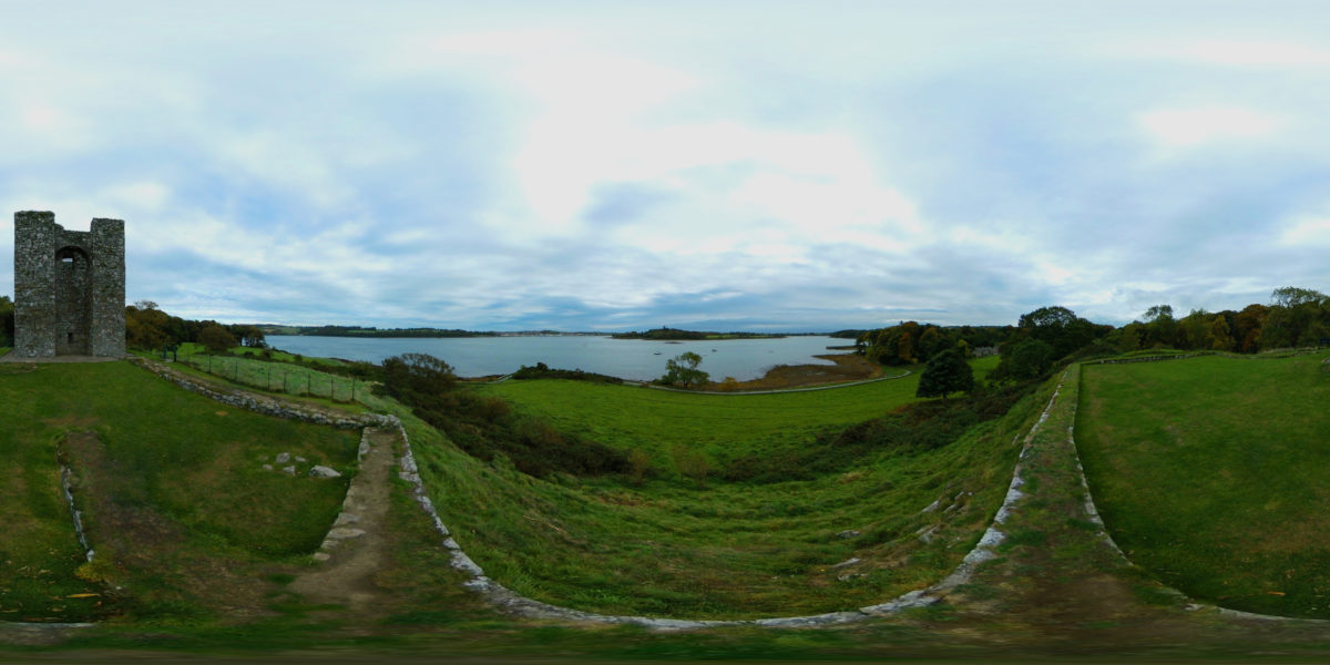 Game of Thrones, Winterfell, Castle Ward Belfast Northern Ireland 360 Panoramic