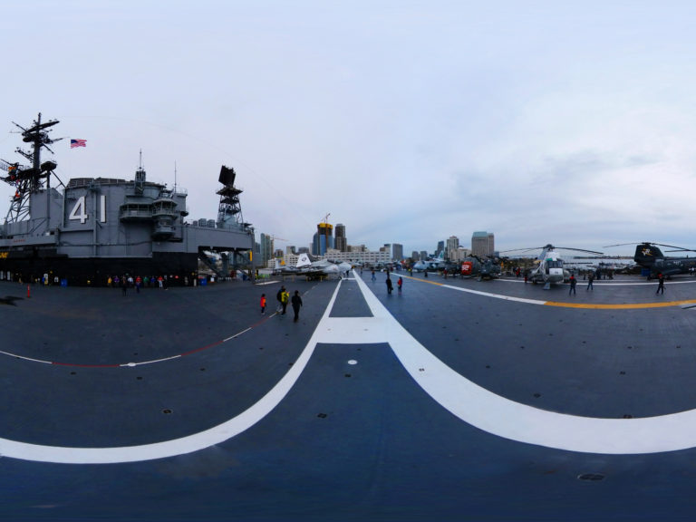 USS Midway, San Diego USA 360 Panoramic USS Midway, San Diego USA 360 Panoramic