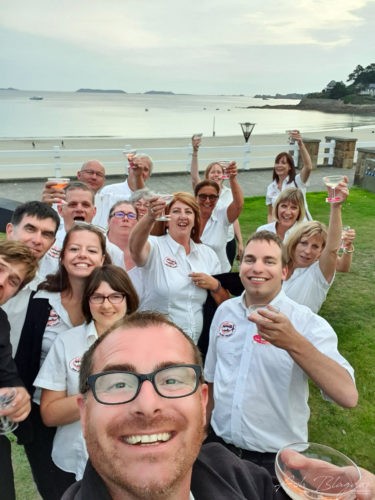 Celebrations after the concert