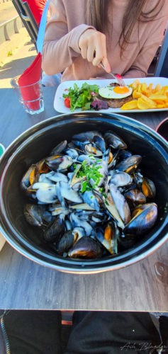 Mussels from Chez Edouard, Perros Guirec