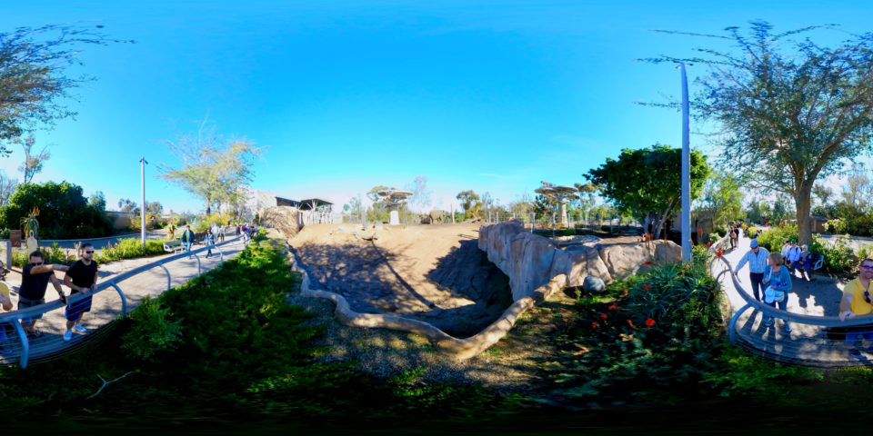 San Diego Zoo, San Diego, USA 360 Panoramic