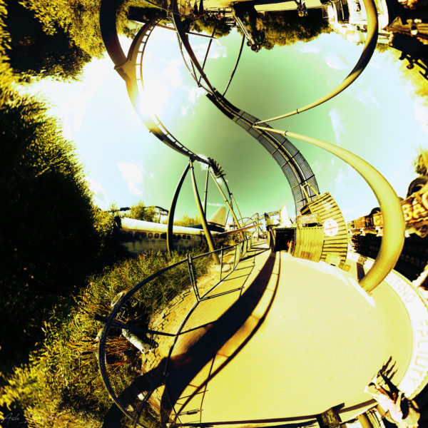 Thorpe Park, London, Mercator Planet, UK