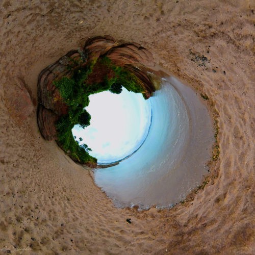 Fairy Cove, Paignton Inverted Planet