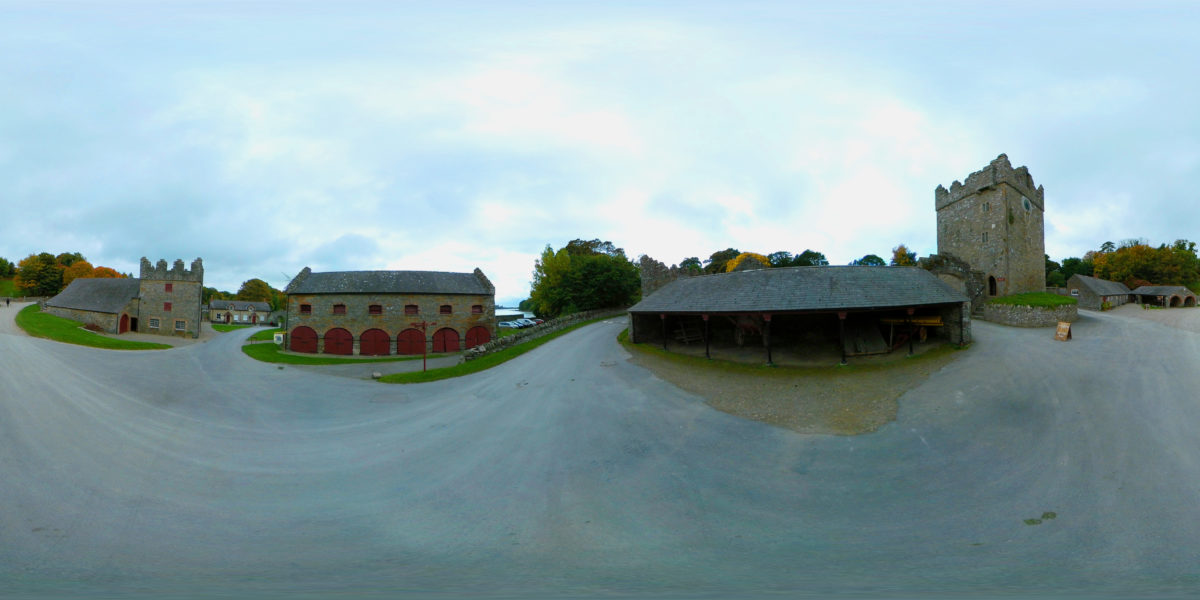 Game of Thrones, Winterfell, Castle Ward Belfast Northern Ireland 360 Panoramic