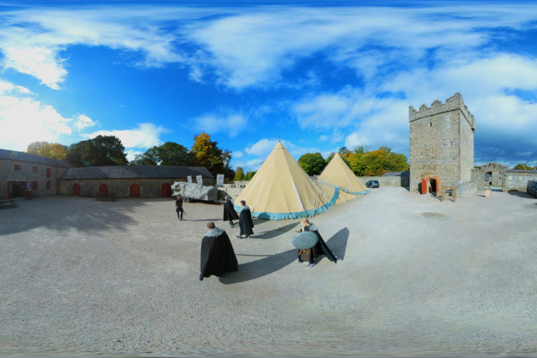 Game of Thrones, Winterfell, Castle Ward Belfast Northern Ireland 360 Panoramic