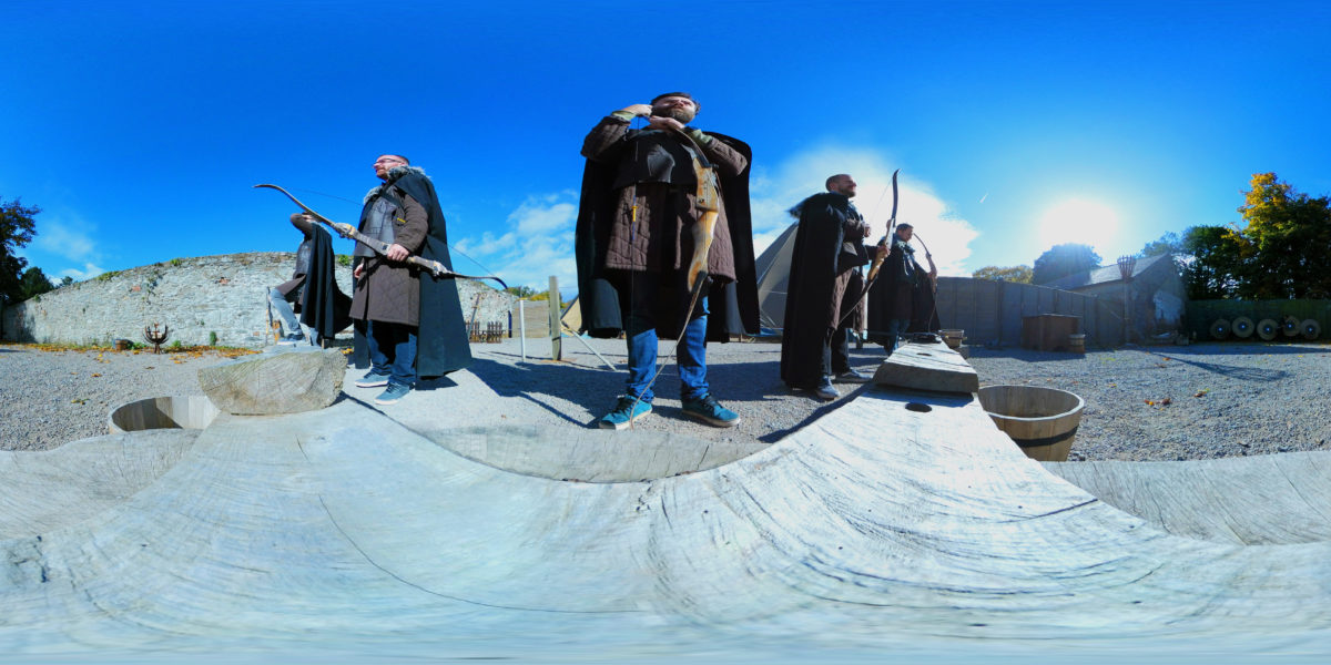 Game of Thrones, Winterfell, Castle Ward Belfast Northern Ireland 360 Panoramic
