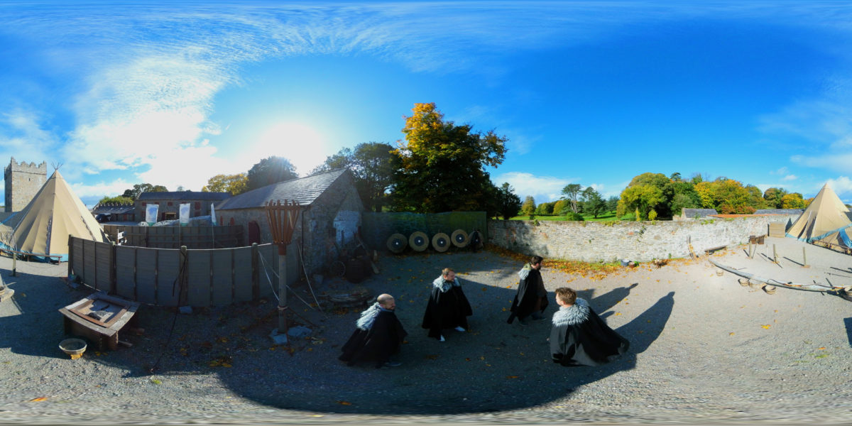 Game of Thrones, Winterfell, Castle Ward Belfast Northern Ireland 360 Panoramic