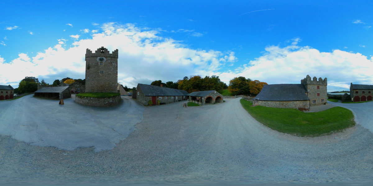 Game of Thrones, Winterfell, Castle Ward Belfast Northern Ireland 360 Panoramic