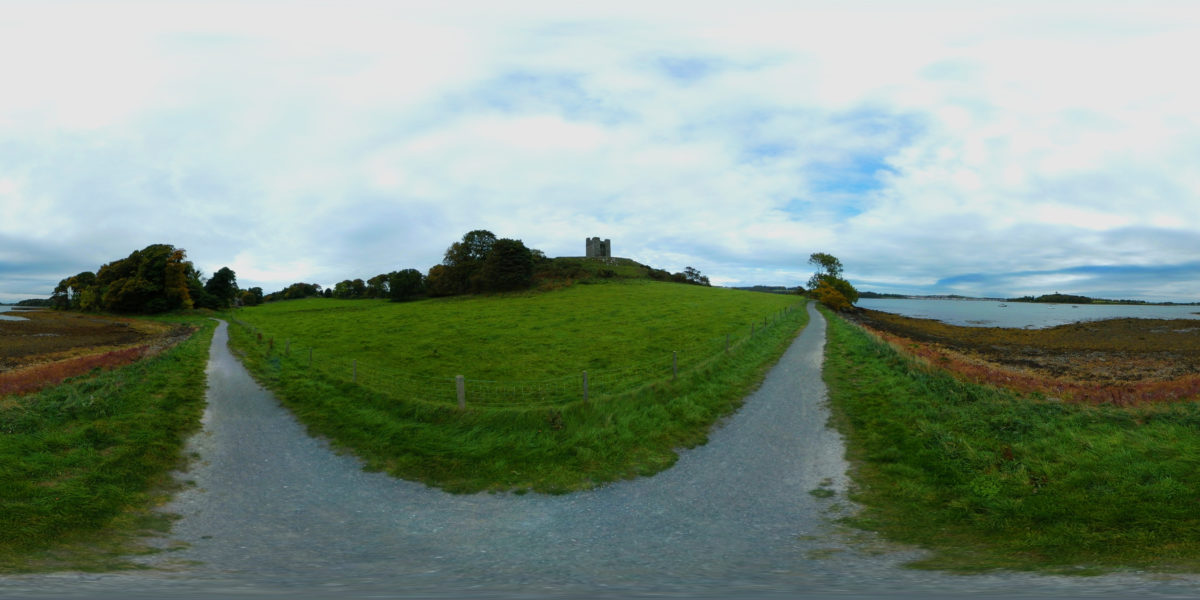 Game of Thrones, Winterfell, Castle Ward Belfast Northern Ireland 360 Panoramic