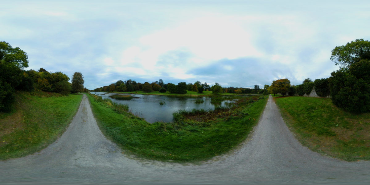 Game of Thrones, Winterfell, Castle Ward Belfast Northern Ireland 360 Panoramic