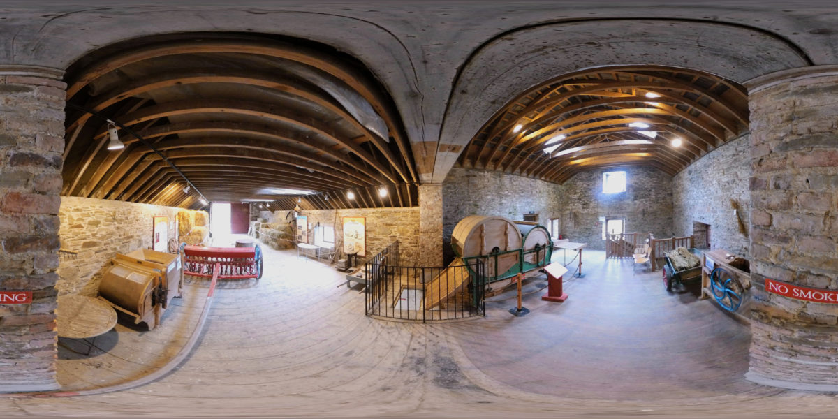 Game of Thrones, Winterfell, Castle Ward Belfast Northern Ireland 360 Panoramic