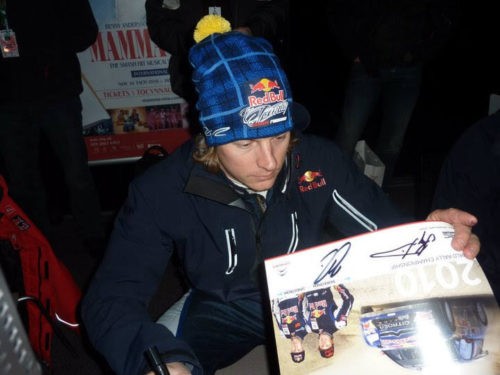 Meet Kimi Ráikkónen, Rally GB 20101115, Cardiff, Wales Meet Kimi Ráikkónen, Rally GB 20101115, Cardiff, Wales