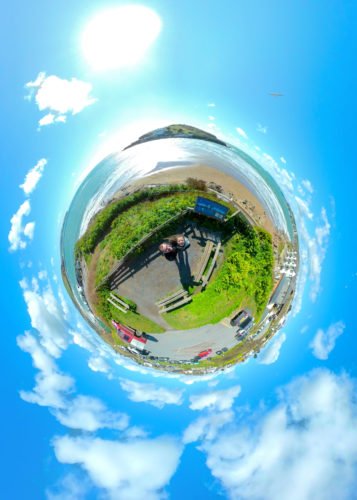 Burgh Island, Bigbury-on-Sea Tiny Planet