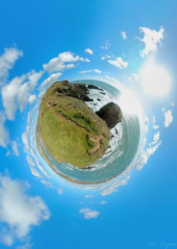 Burgh Island, Bigbury-on-Sea Tiny Planet