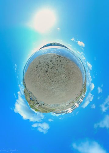 Burgh Island, Bigbury-on-Sea Tiny Planet