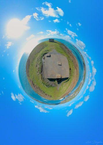 Burgh Island, Bigbury-on-Sea Tiny Planet