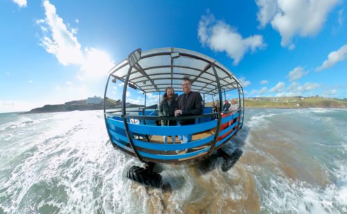 Burgh Island Bigbury-on-Sea Flying Cam Planet