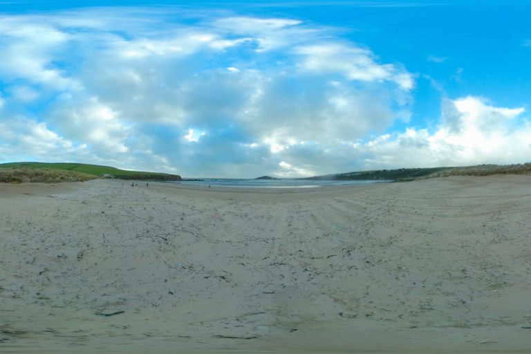Bantham Beach, Kingsbridge 360 Panoramic