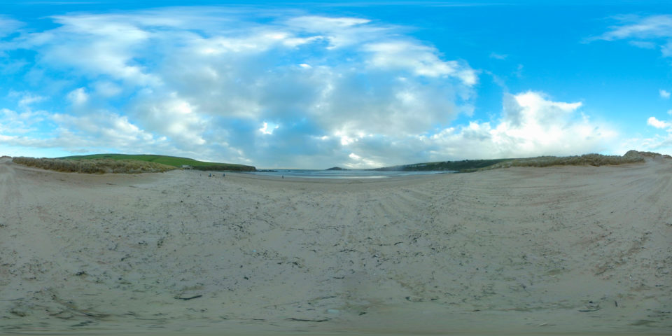 Bantham Beach, Kingsbridge 360 Panoramic