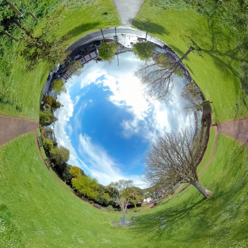 Preston Gardens Inverted Planet Paignton 2019 3 web