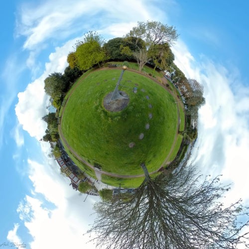 Preston Gardens Tiny Planet Paignton 2019 2 web