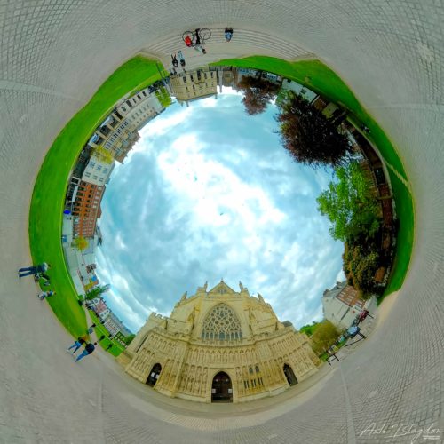 Exeter Cathedral Inverted Planet