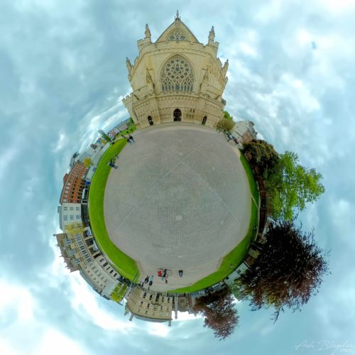 Exeter Cathedral Tiny Planet