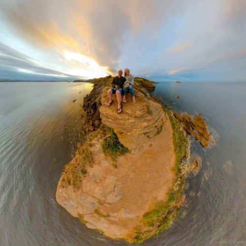 Thatcher Rock, Torquay Flying Cam Planet