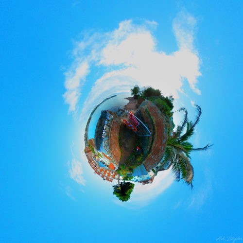 Institute Beach Torquay, Tiny Planet