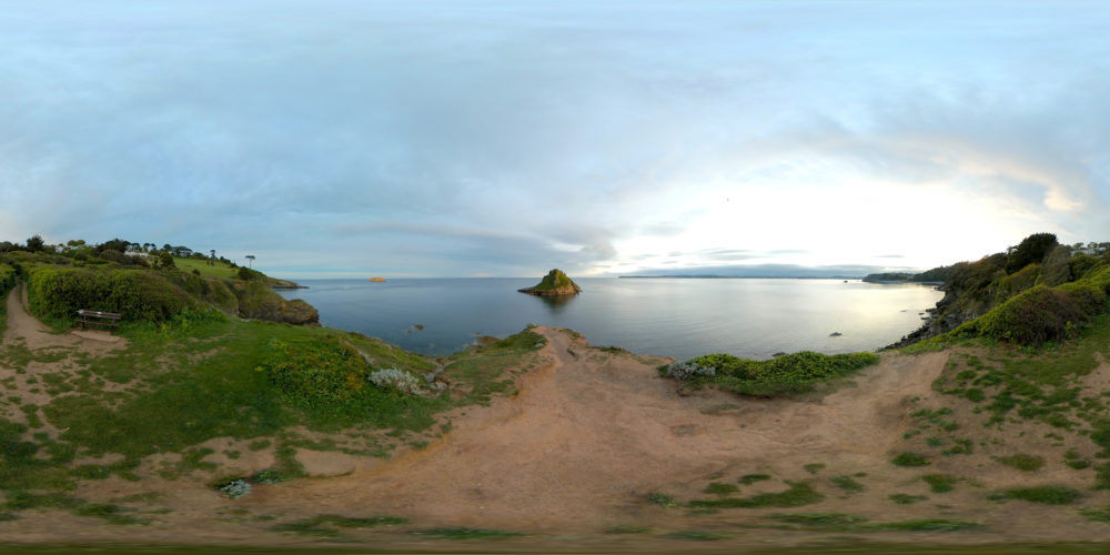 Thatcher Rock, Torquay 360 Panoramic